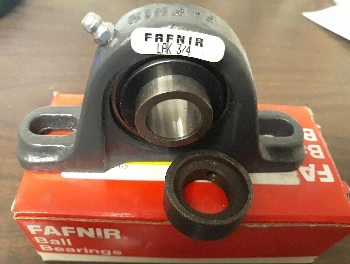 Used FAFNIR  BALL BEARINGS  , High Temp ,Hhigh Speed ,Self Lockin  P/N:  LAK 3/4