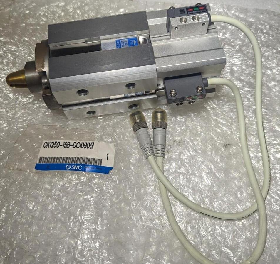 SMC CKQ50-15B-DC109051  Pneumatic Pin Clamp Cylinder