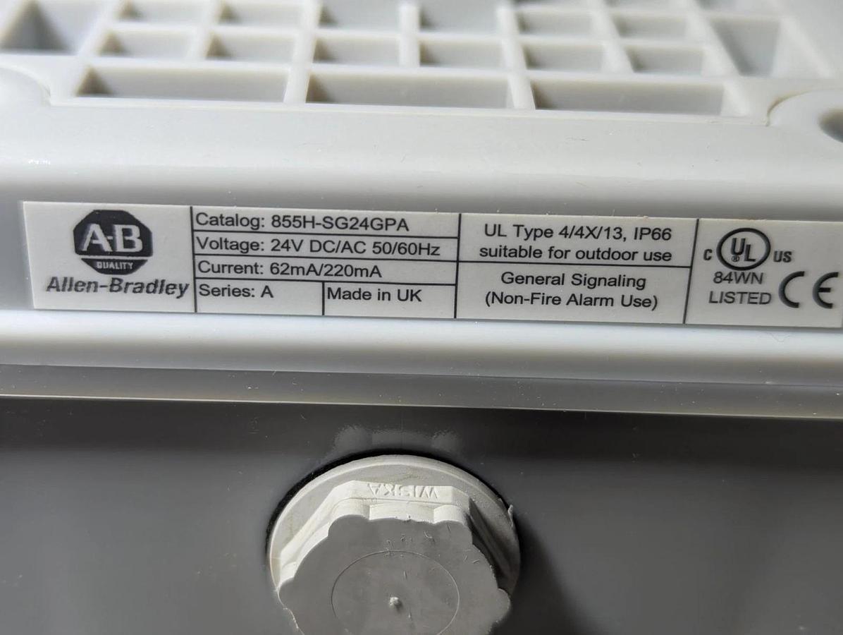 Allen Bradley 855H-SG24GPA  General Purpose Electronic Horn