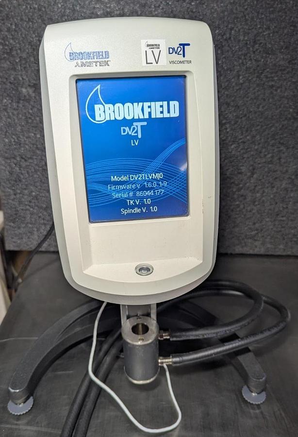 Used Brookfield   Viscometer  DV2T  Touch Screen  DV2TLVMJ0