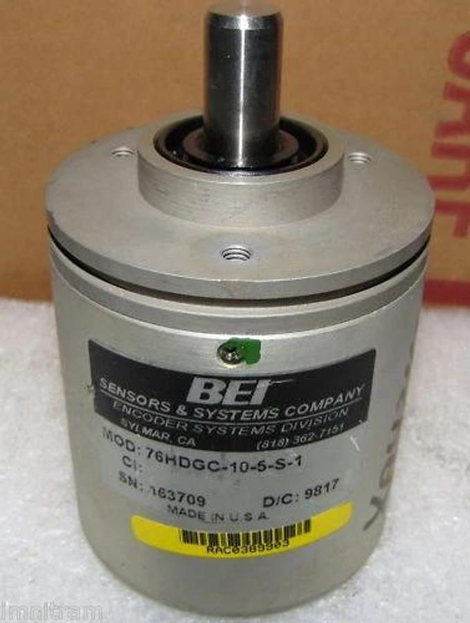 BEI encoder 76HDGC-10-5-S-1   *new*