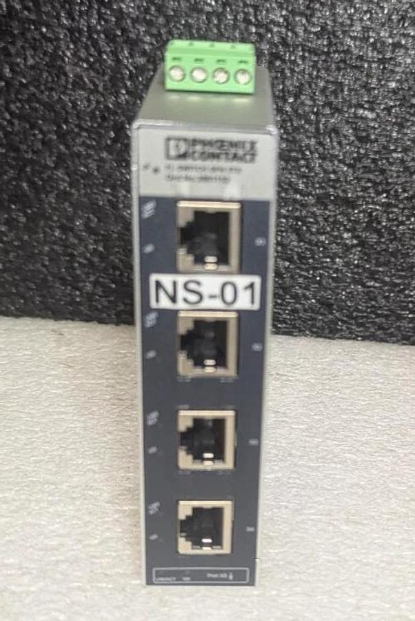 Used Phoenix Contact FL Switch SFN 5TX  2891152 Industrial Ethernet Switch Module