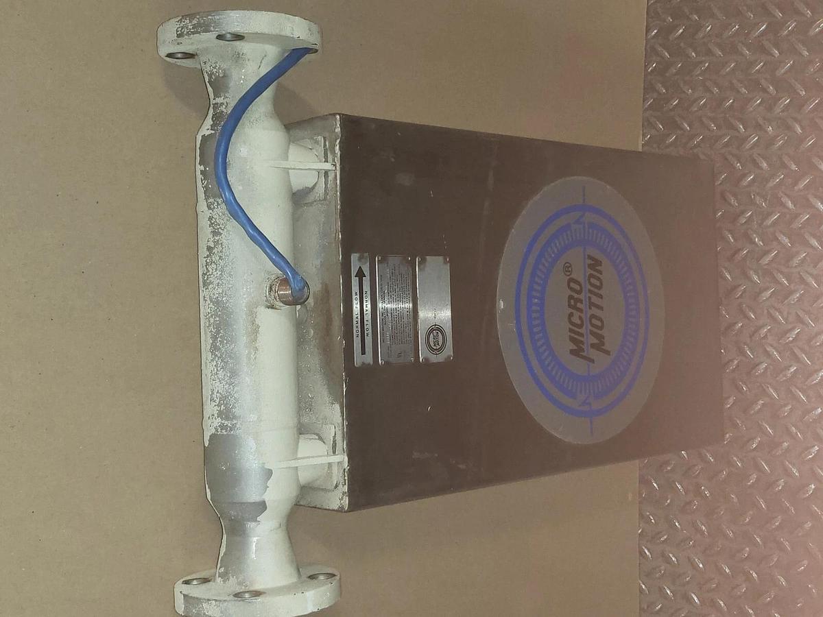 Used MICRO MOTION  FLOW METER 150S-SS MODEL D W/O TRANSMITTER