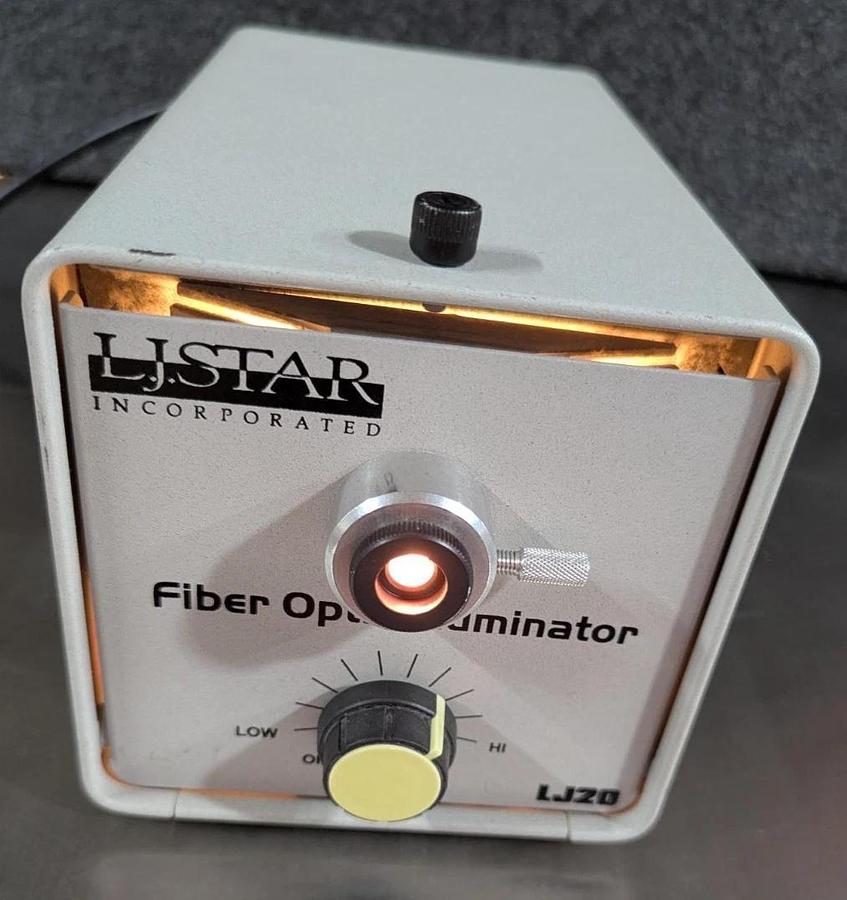 Used LJStar LJ20 Fiber Optic Illuminator 150 Watts