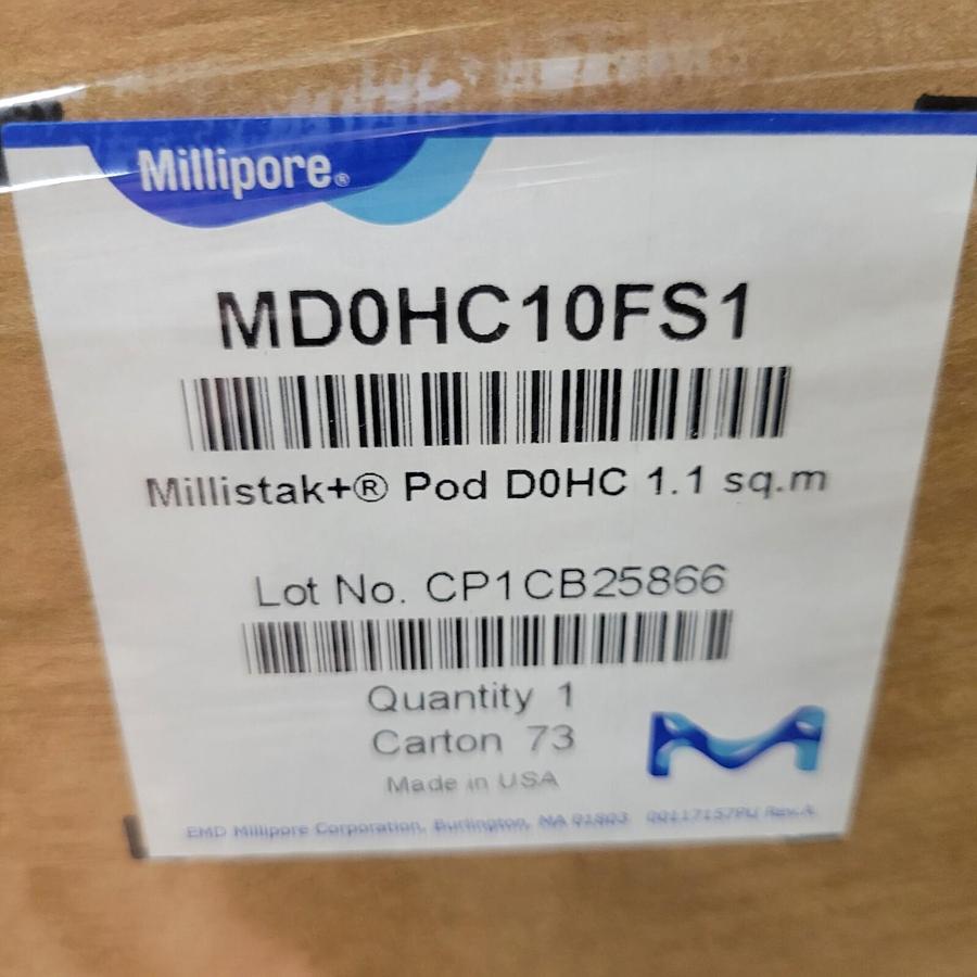 NEW Millipore Millistak+ Pod D0HC 1.1 sq.m Model MD0HC10FS1