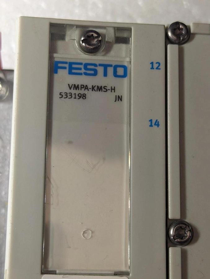 Used Festo VMPA-KMS-H  Manifold VMPA1-MPM-EMM-8 , i Valves  MPA-MPM-VI