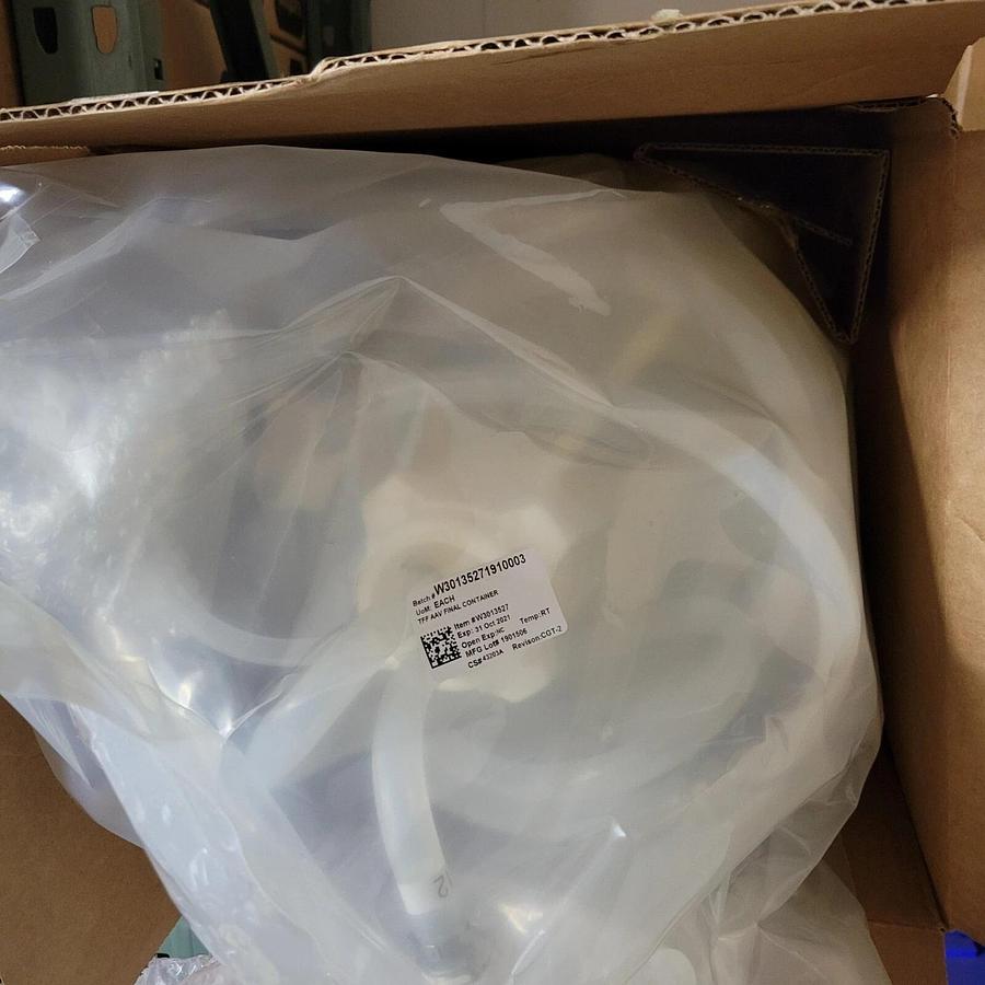Repligen FlexBIOSYS 50L carboy, TFF AAV Final Container,  with connections