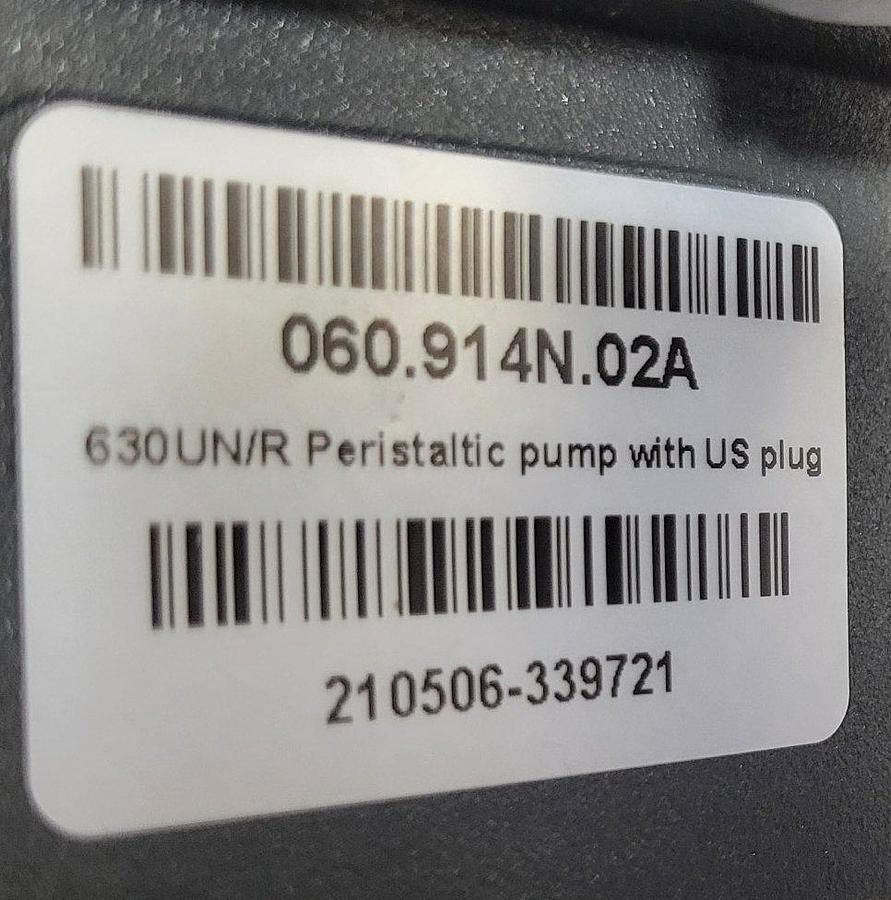 Used Watson Marlow 630U Peristaltic Pump NEMA 4X IP66, 630UN/R
