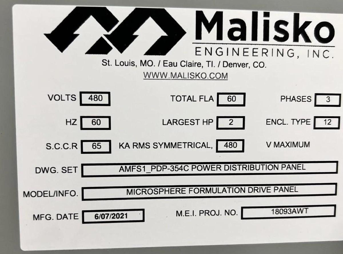 Used PSL Powder Systems Limited MSR  MicroSphere Refiner formulation machine