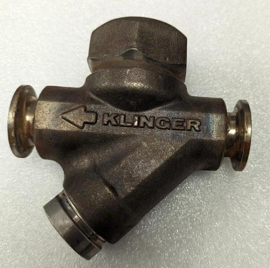 Used Klinger Thermodynamic Steam Trap DTF.2P 1/2" BSP/S