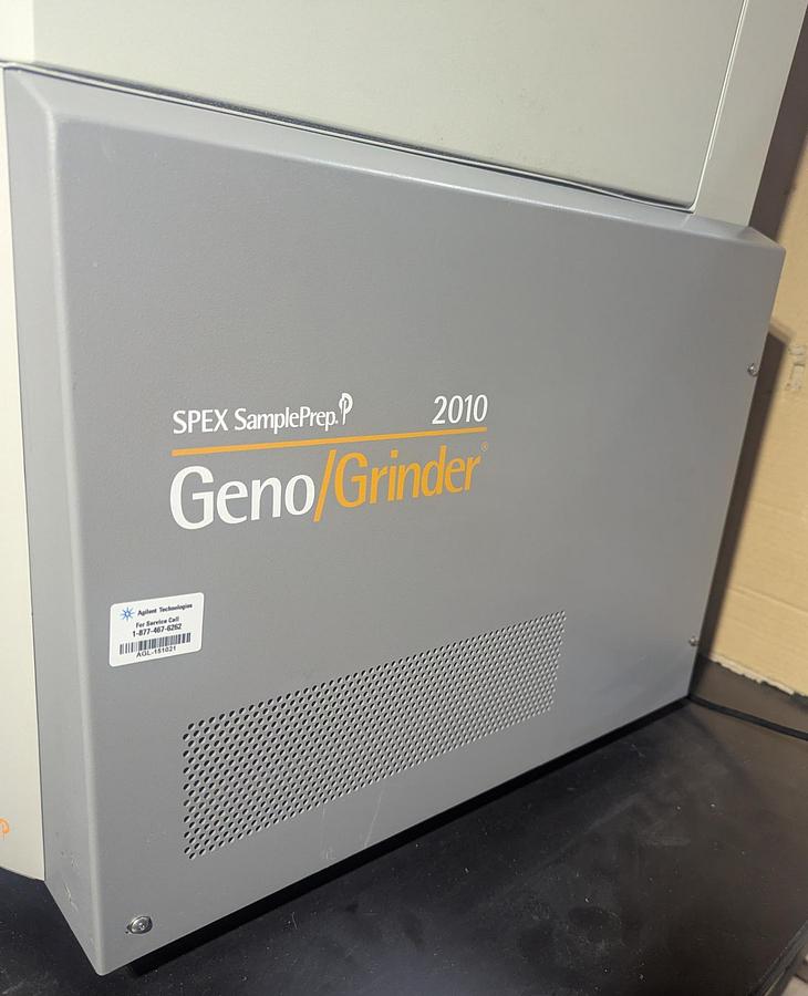Used Spex SamplePrep 2010 Geno / Grinder Tissue Homogenizer and Cell Lyser