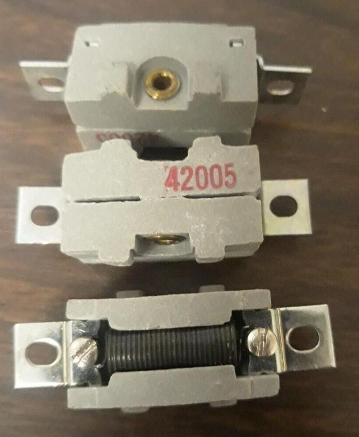 LOT OF 3 ARROW-HART OVERLOAD THERMAL TYPE HEATERS CAT#42005WD