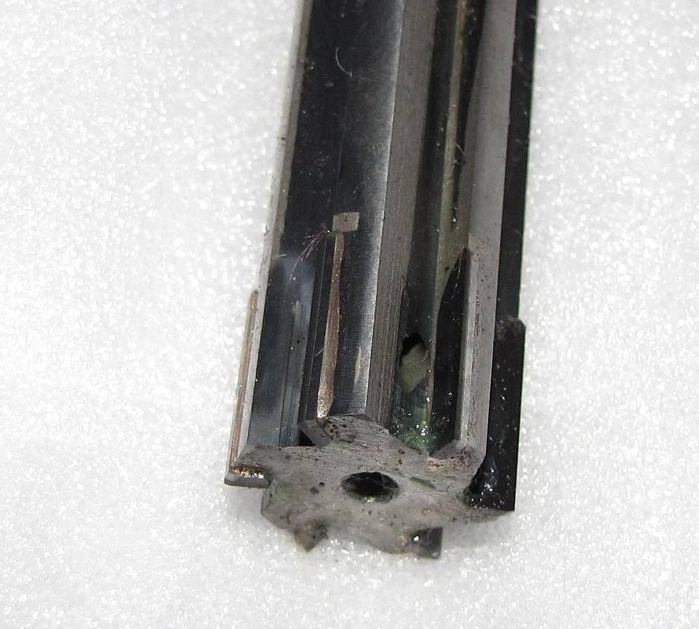 Mapal PCD/Diamond tipped straight ream-drill 13.3mm,  20mm shank w/coolant
