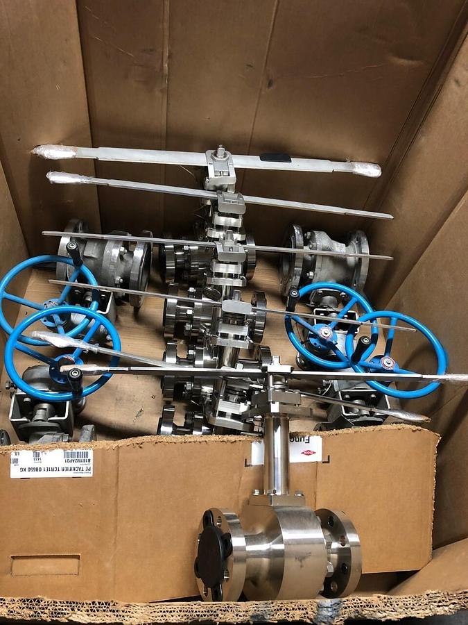 PBM 2" CN Series Cryogenic valve, 316, class 600, CNH-H6N4G---04-LT172