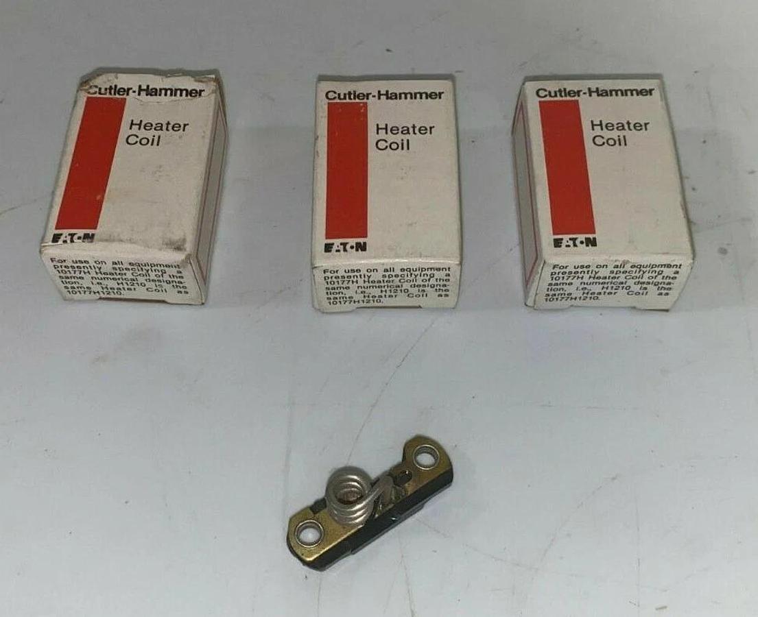 3 / EATON Cutler Hammer H1234 Starter Overload relay heater elements