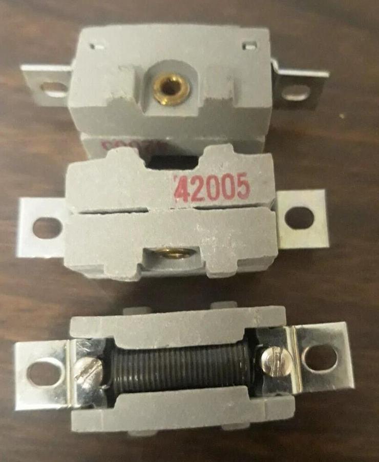 LOT OF 3 ARROW-HART OVERLOAD THERMAL TYPE HEATERS CAT#42005WD