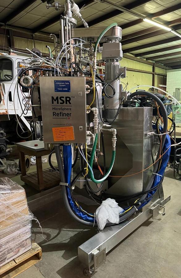 Used PSL Powder Systems Limited MSR  MicroSphere Refiner formulation machine