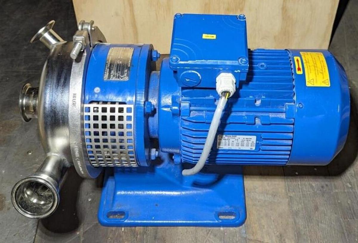 Used Hilge Centrifugal  Pump-type EURO-HYGIA-I-BLOC  Stainless Steel