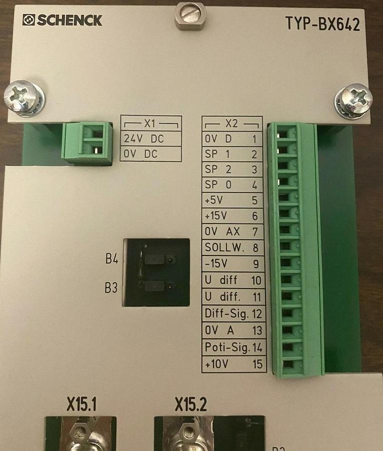 Schenck TYP-BX642 Interface Port Module 24VDC
