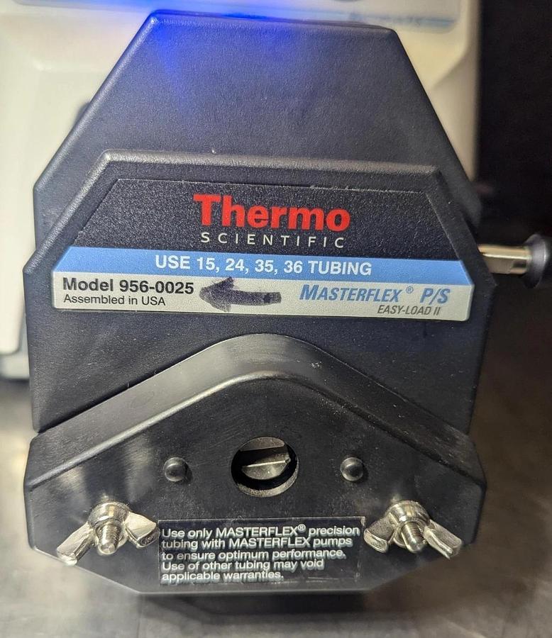 Used Thermo Scientific 1400-1320 Peristaltic Pump w/ double pump head 956-0025
