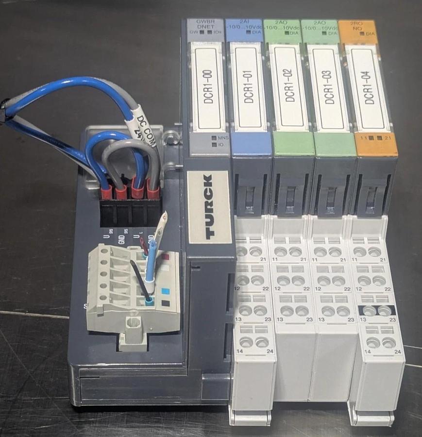 Used TURCK D-45466  & BL20-2DO-R-NO  Digital Relay Output Interface