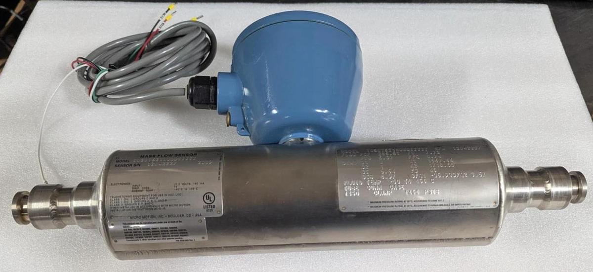 Used Micro Motion T050T621SWBUEZZZZ  Mass flow sensor