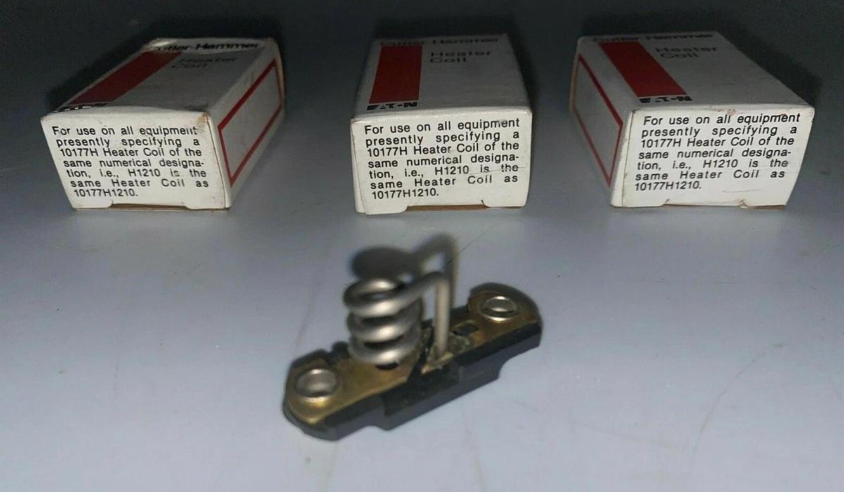 3 / EATON Cutler Hammer H1234 Starter Overload relay heater elements