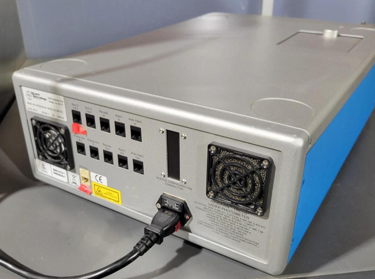 Used 2011 Wyatt Mini Dawn Treos WTREOS-09 Light Scattering Detector