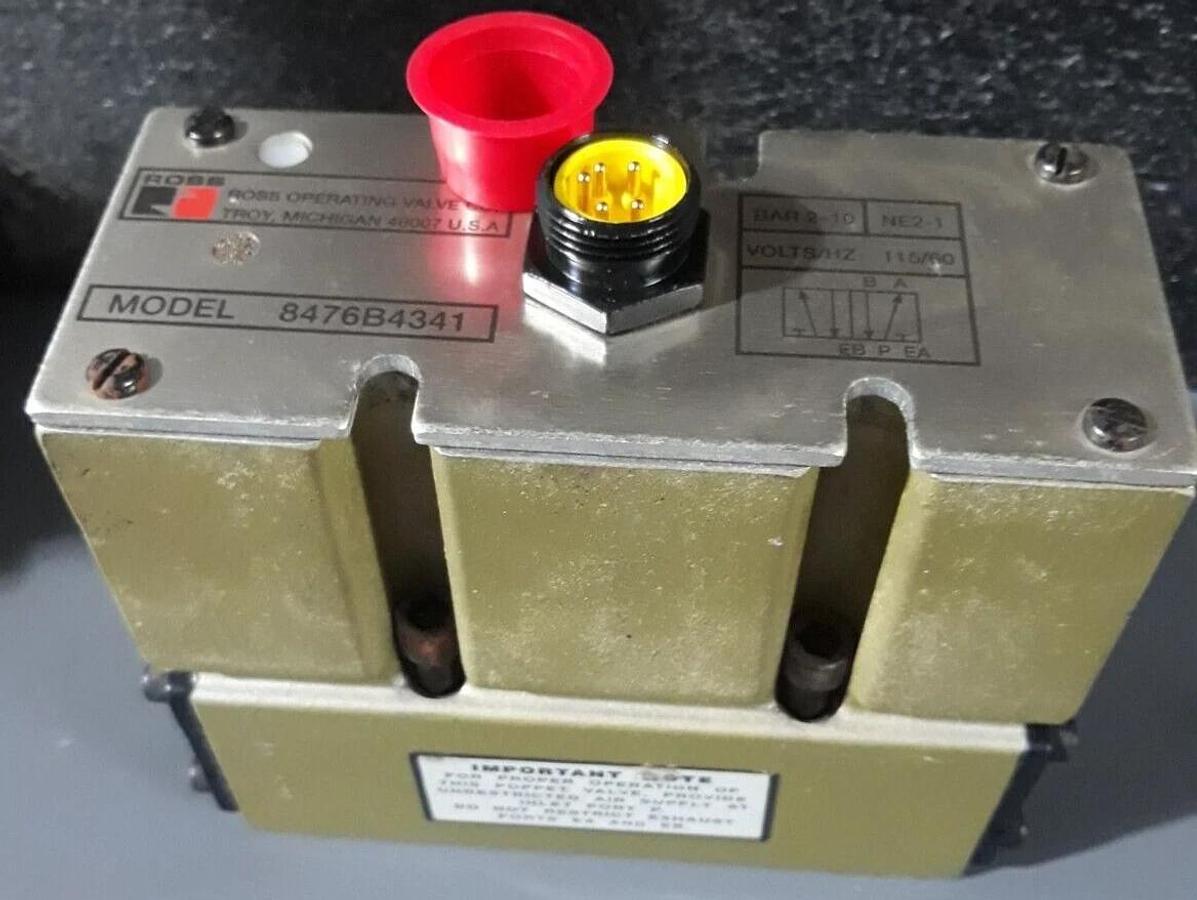 Ross  8476B4341  Hydraulic Pilot Valve
