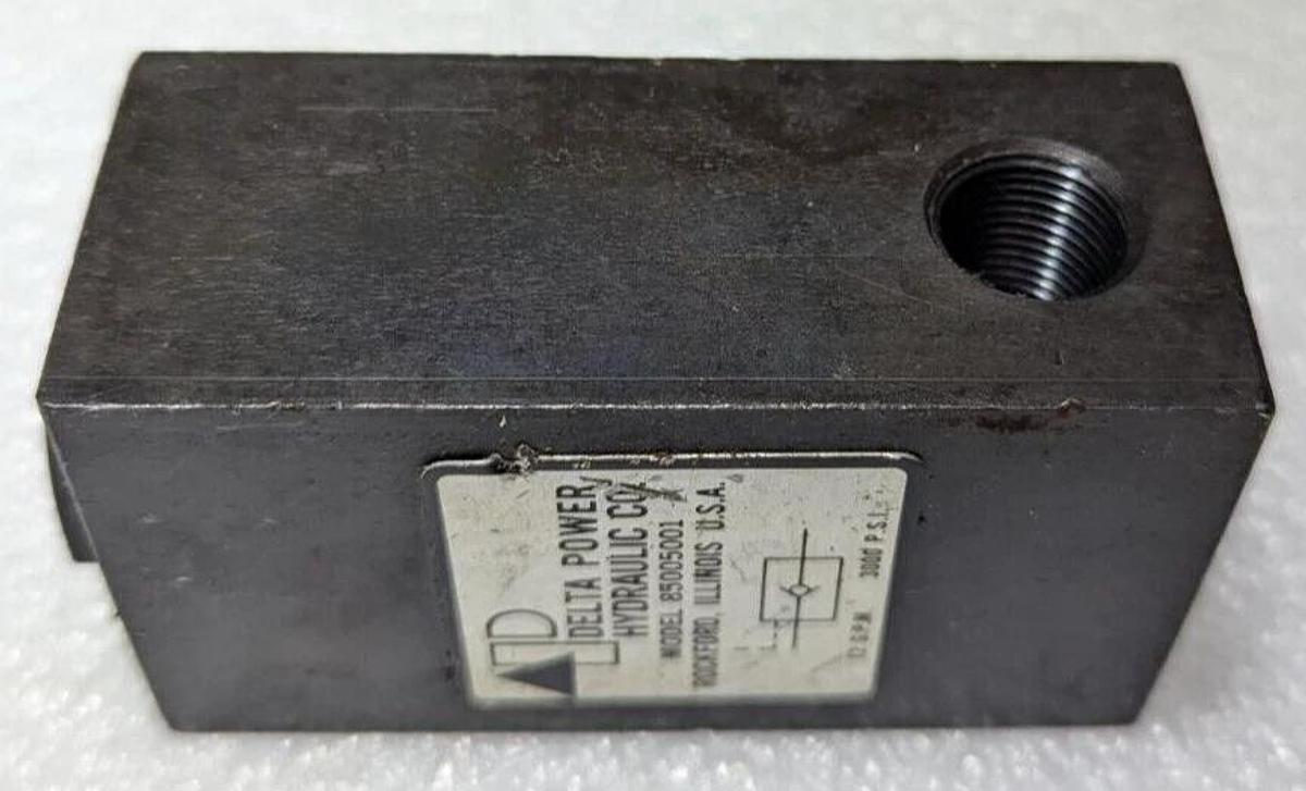 Delta Power 85005001 3000PSI 12GPM Relief Valve
