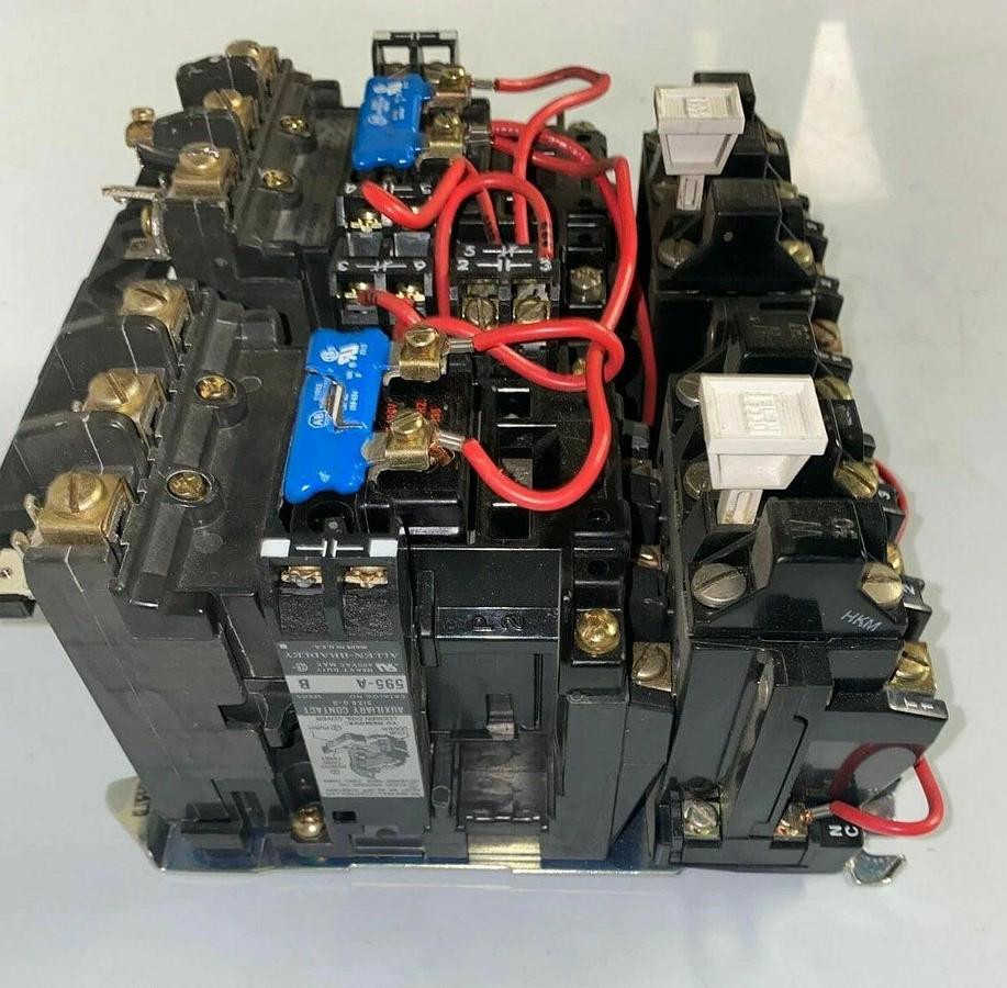Used Allen Bradley 520E-BOD-XXX Multi-speed size 1 starter two speed
