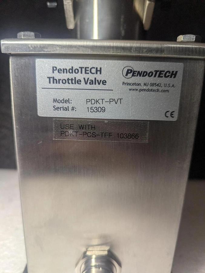 Used Pendotech PDKT-PVT Throttle Valve