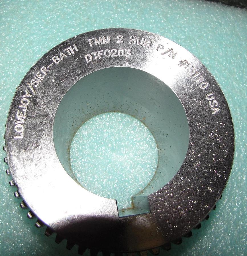 Lovejoy Sier-Bath 697904-13120 FMM 2 HUB 2.334 LETB  1/2W Coupling 69790413120