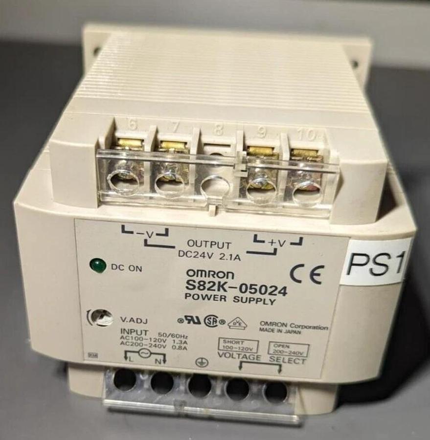 Used OMRON S82K-05024 Power Supply