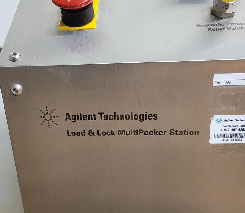 Used Agilent Technologies PCG93LLSTAND123 Load And Lock MultiPacker Station
