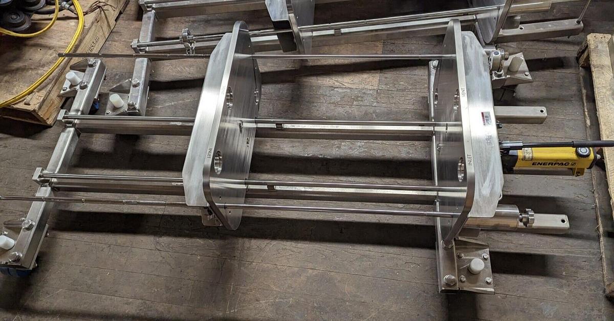 Used Millipore MPODSYS1B Process Scale Holders 1 Rack