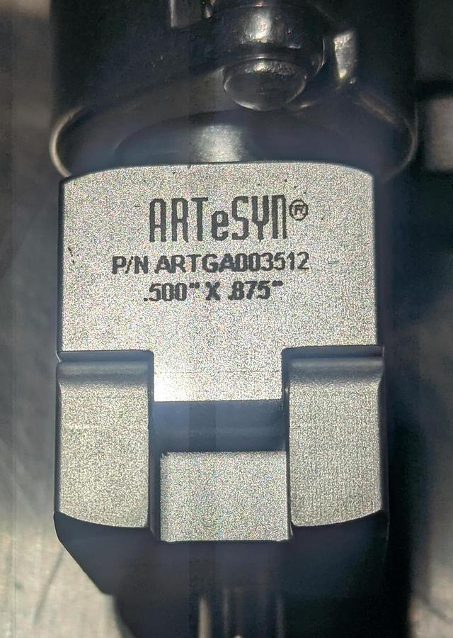 Used 2020 Lot of 2 ARTeSYN ARTGA003512 500"x 875"Stainless Actuated Pneumatic Pinch Valve Lot of 2 ARTeSYN ARTGA003512 500"x 875"Stainless Actuated Pneumatic Pinch Valve