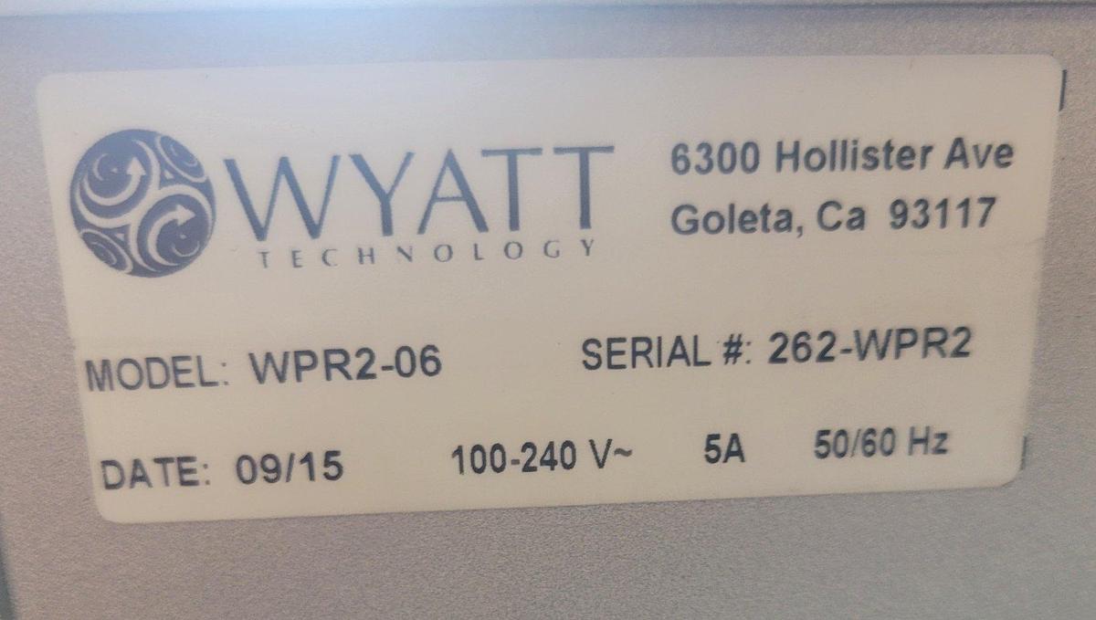 Used 2015 Wyatt Technology DynaPro Plate Reader-II WPR2-06