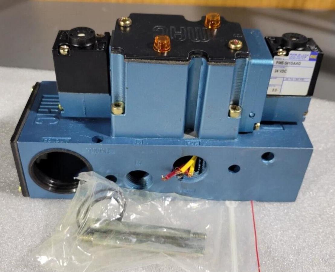 MAC 6323D-000-PM-591DA SOLENOID VALVE & PME591DAAG