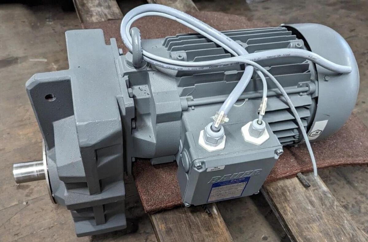 Used Bauer Gearmotor BF30-74/DXN11MA4-TE, E 26366530-1,  electric motor
