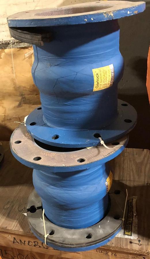 8" GARLOCK G306 E-Z FLO RUBBER EXPANSION JOINT