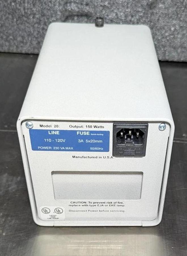 Used LJStar LJ20 Fiber Optic Illuminator 150 Watts