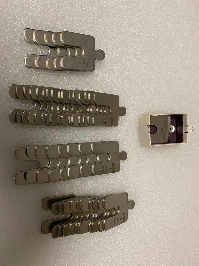 Aloma replacement Shims size A different sizes 58 pcs