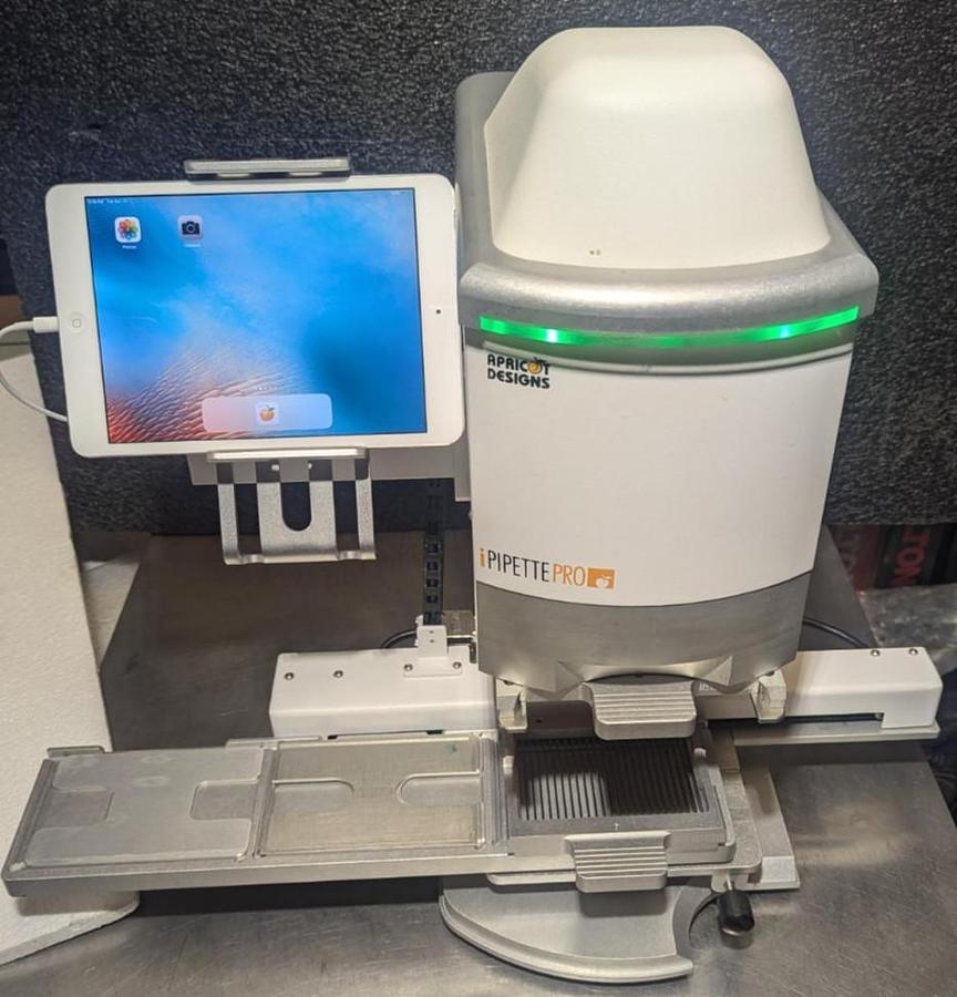 Used Apricot Designs  iPipettePro  iPPN3MS-384-125  Pipetting System