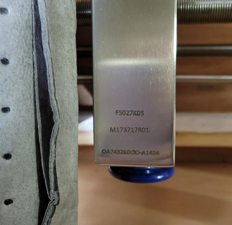 Pall Centrasette 10 stainless steel filter holder w/hydraulic for TFF, FS027K05
