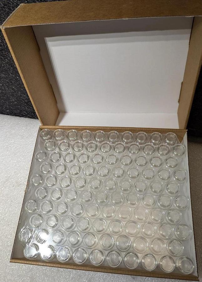 Agilent 5183-4474 Vial, HS, Crimp RB  20ml Clear, Certified, 100pk