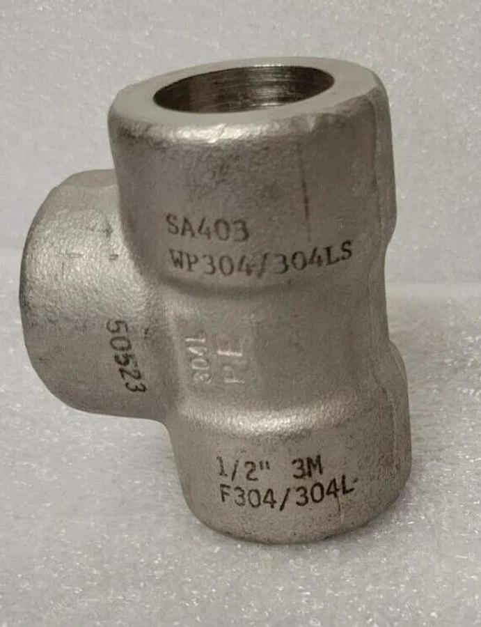ASP  A182F  Stainless Steel Tee  USA /B16  1/2"  3M   F304/304L