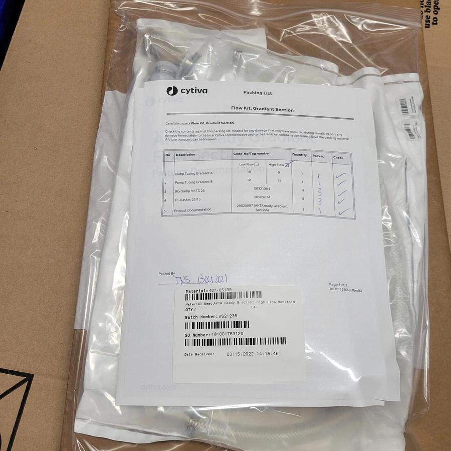 GE Cytiva  AKTA Ready Gradient High Flow Manifold/Section 29-0210-86