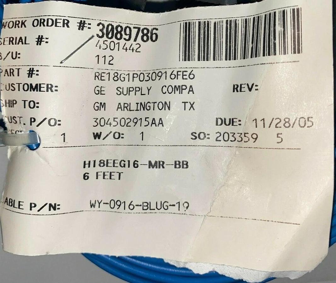 Amphenol H18EEG16-MR-BB