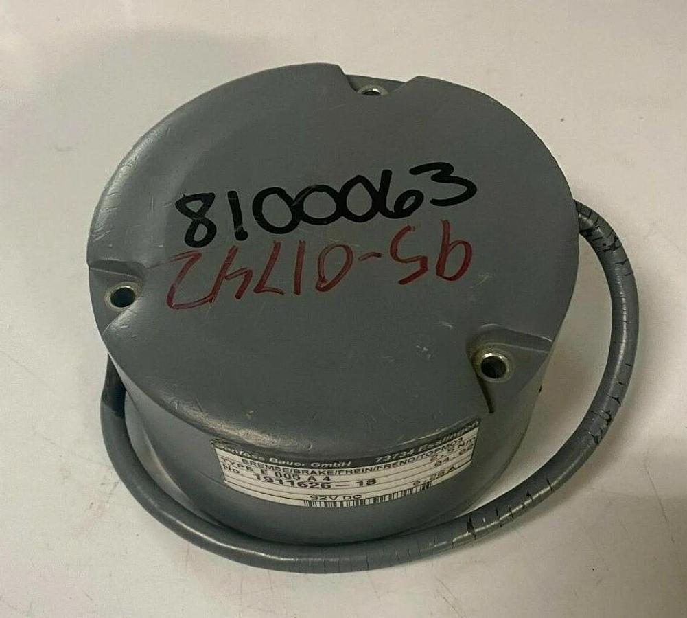 Used Danfoss Bauer GmbH E 005 A 4 Brake 1911626-18